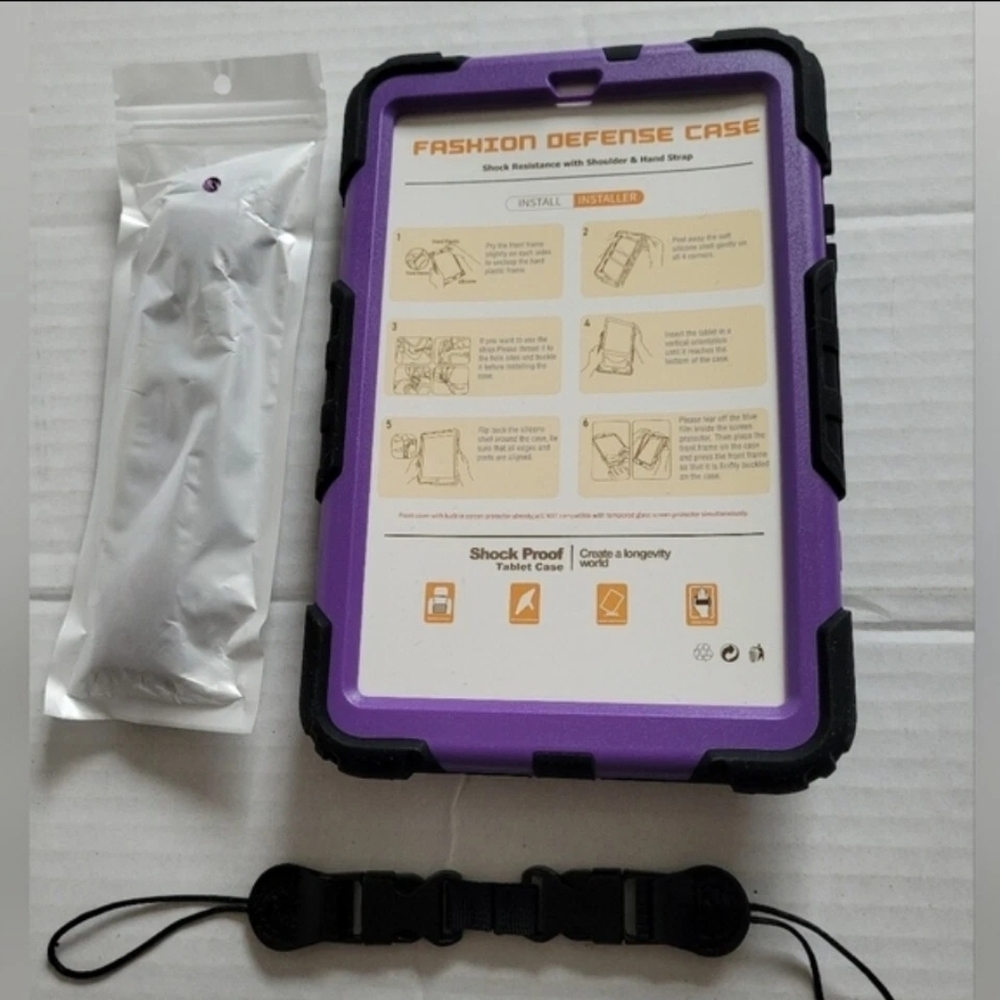 Timecity Fashion Sport Defence Case Compatible with Galaxy Tab A 8.4" 2020